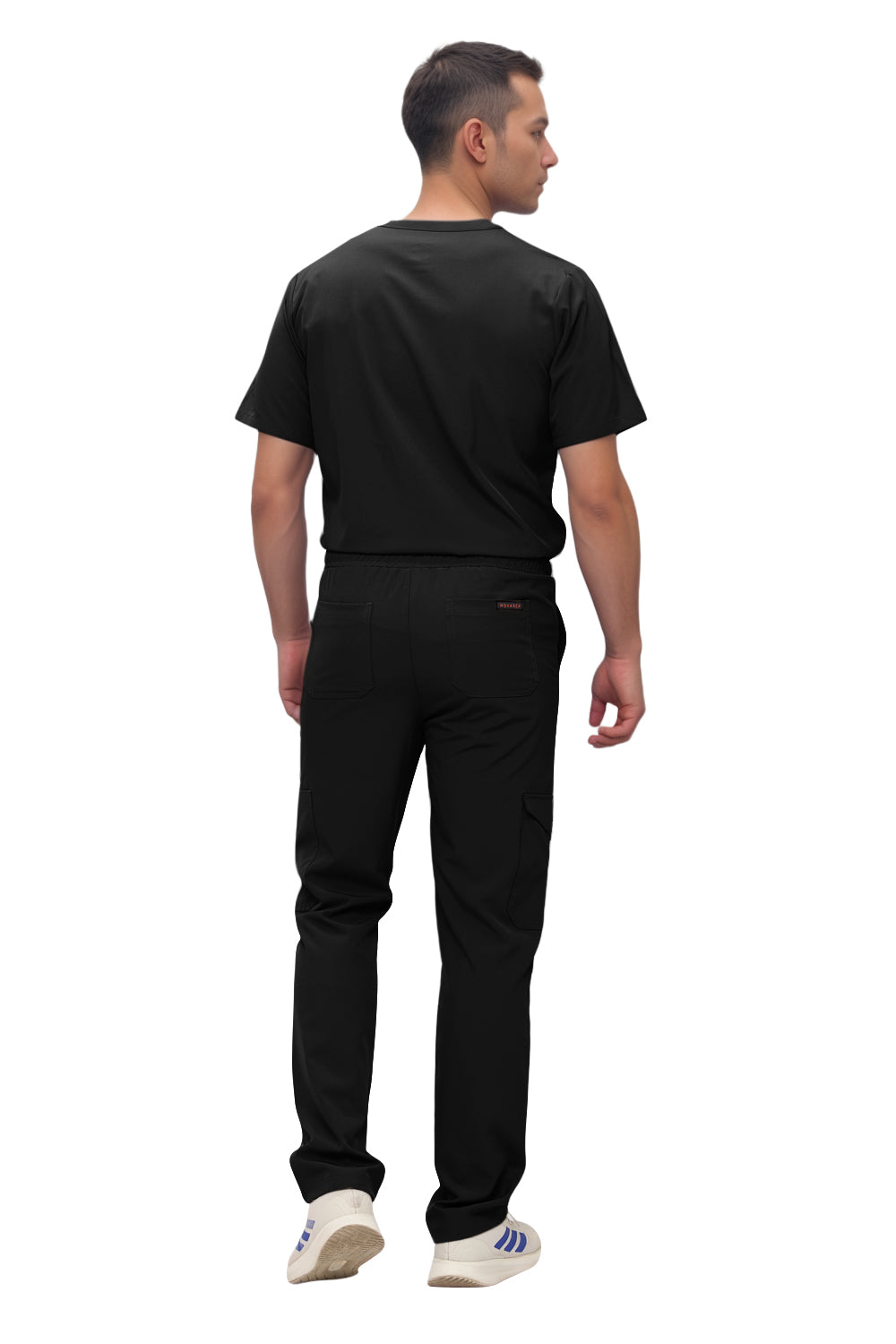 Monarch Uniforms Men's Scrub Set V-Neck Scrub Sets with Nine Large Pockets