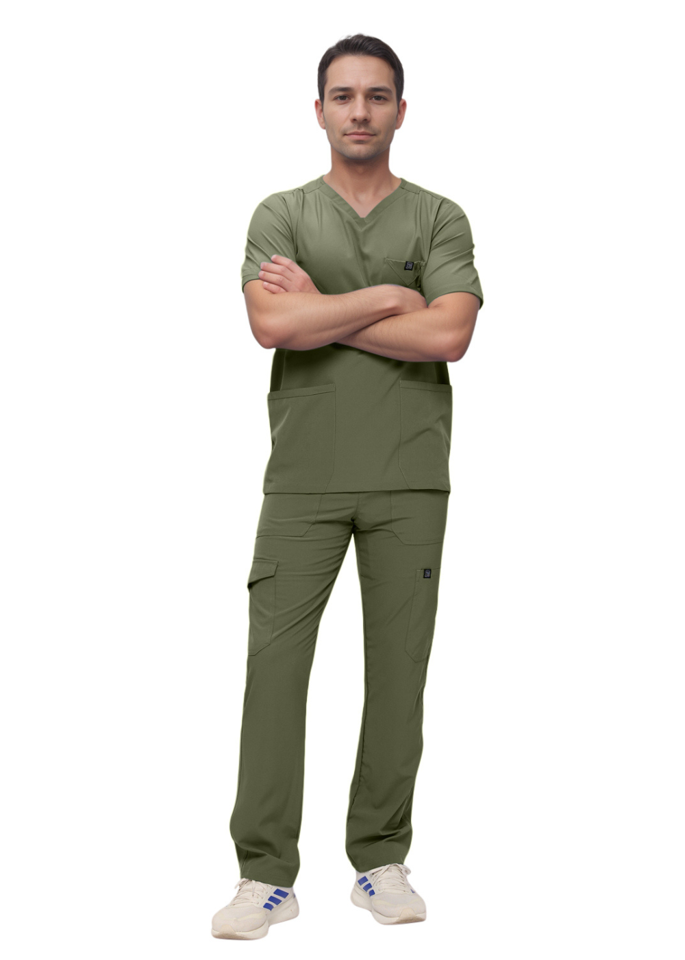 TUCK-IN MODERN V-NECK TOP