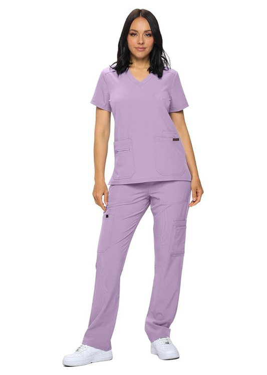Scrub Sets in Regular Stretchy Scrubs for Women Set of Scrub Top and Scrub pants